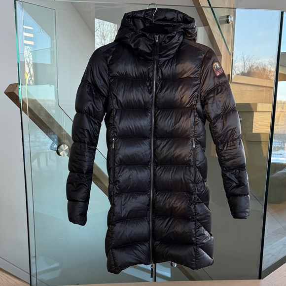 Parajumpers Jackets & Blazers - Parajumpers Black Sheen Fitted Jacket